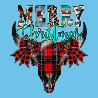 Merry Christmas Bull Skull Premium Sweatshirt | Teevron