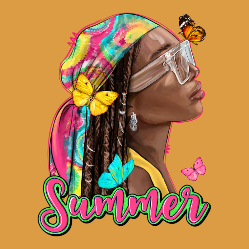 Summer Afro Urban Heavy Tee by NancyCooperArtShop | Teevron