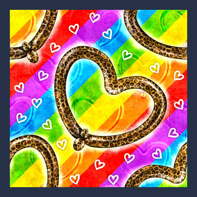 Pride Lgbtq Leopard Heart Balloons Pattern Premium Hoodie by BundleAndBundleShop | Teevron