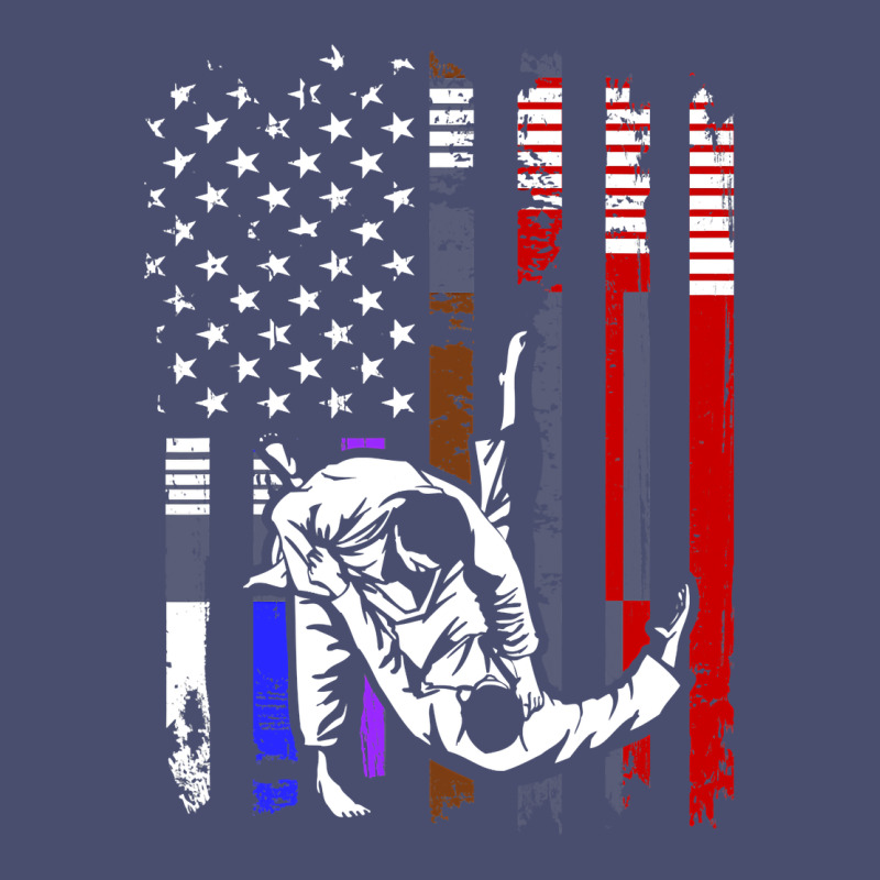B.ra.zi.li.an J.i.u Jit.su Stars & Stripes Rank B.j Flag Shirt Vintage Tee by minhPixels | Teevron