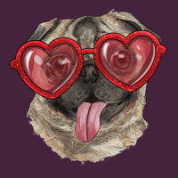 Pug With Love Glasses Premium Tee | Teevron