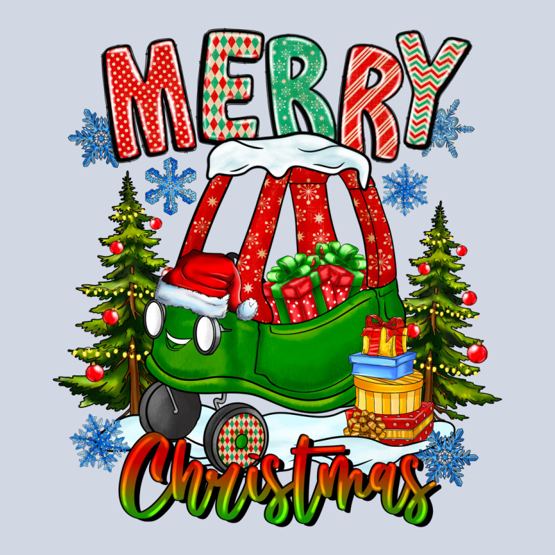 Merry Christmas Car Premium Sweatshirt by CowhideDigitalArt | Teevron