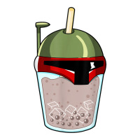 bubble fett boba tea funny sci fi pun pearl milk tea gift t shirt | Teevron