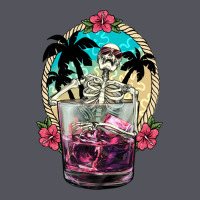 Summer Skeleton Cocktail Vintage Hoodie | Teevron
