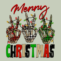 Merry Christmas Skeleton Hands Ladies Tee | Teevron