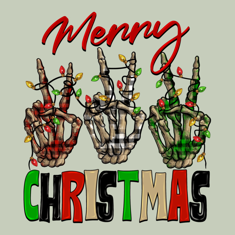 Merry Christmas Skeleton Hands Ladies Tee by NancyCooperArtShop | Teevron