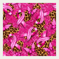 Breast Cancer With Ribbon And Butterfly Seamless P Urban Heavy Tee | Teevron