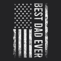 Father's Day Best Dad Ever American Flag Vintage Tee | Teevron