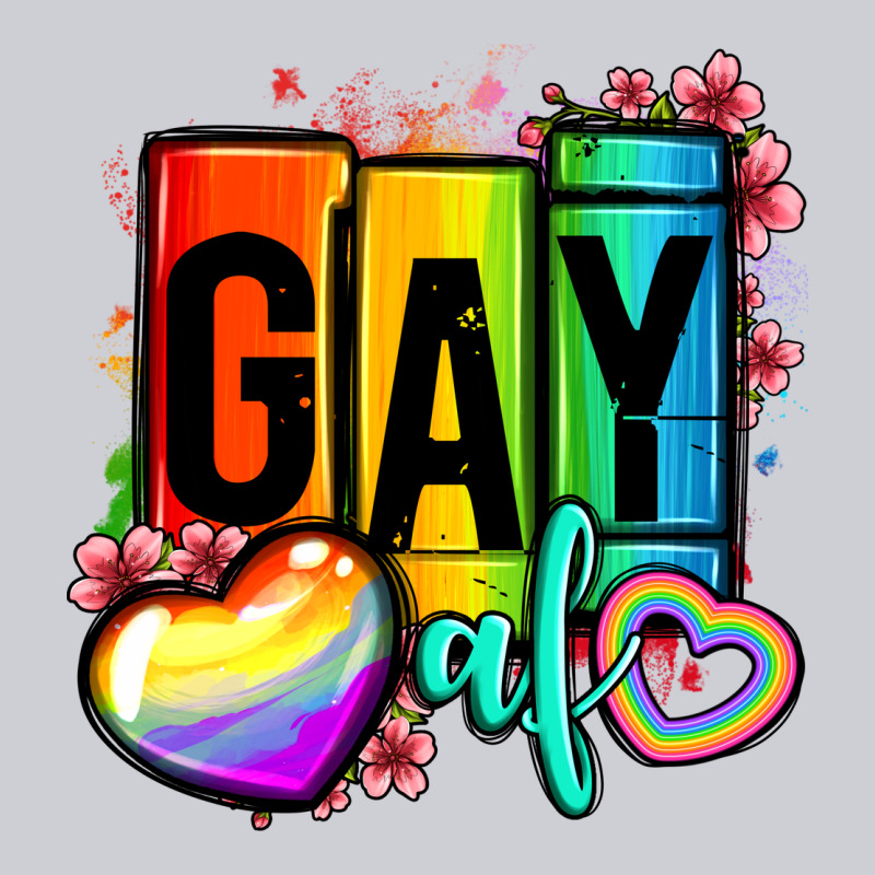 Gay Af Heavyweight Sweatshirt by OliviaCreatesArt | Teevron