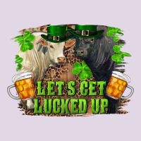 Let's Get Lucked Up Charolais And Black Angus Bull Classic Tee | Teevron