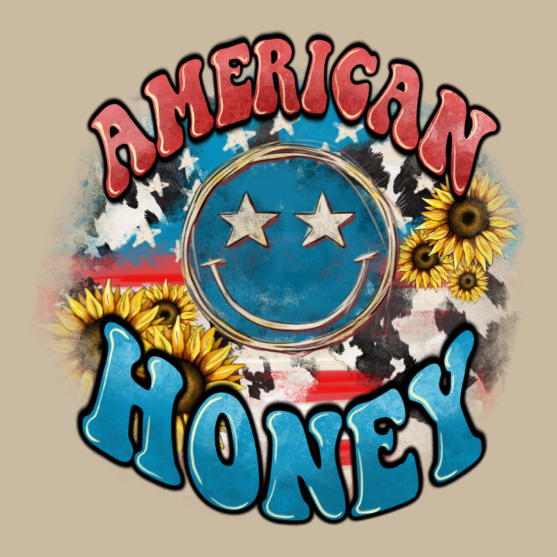 American Honey Smiley Long Sleeve Tee by HowdyJamesFarm | Teevron