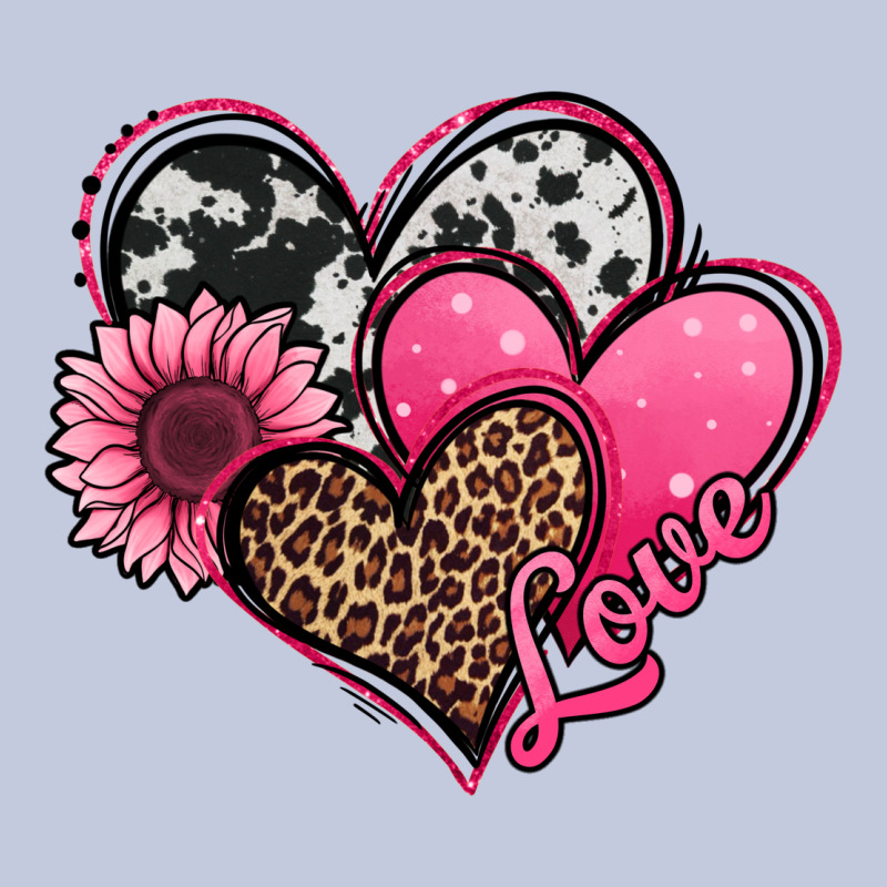 Valentines Day Western Hearts And Sunflower Long Sleeve Tee by Jasminsmagicworld | Teevron