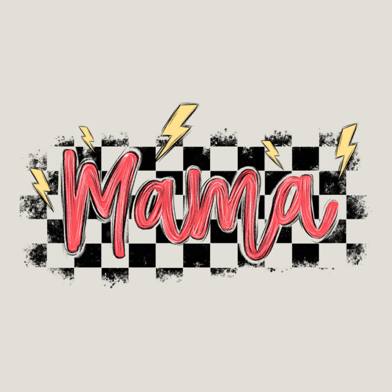 Checkered Mama Heavy Core Tee by MaliasSmallBusiness | Teevron