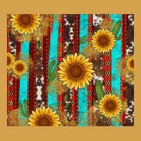 Western Sunflower Cactus Serape And Cowhide Urban Hoodie | Teevron