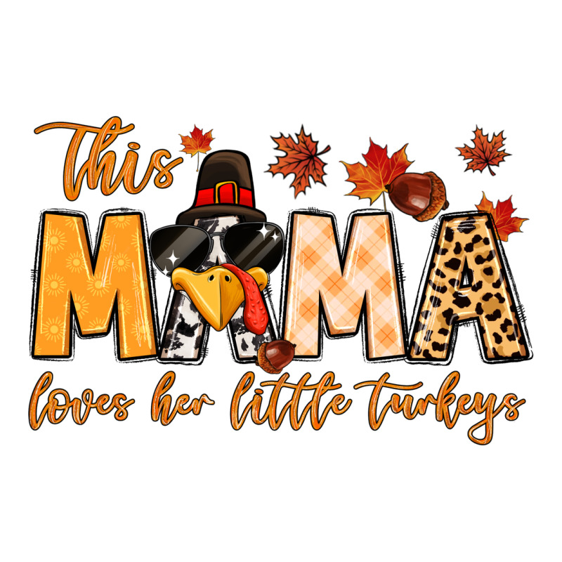 This Mama Loves Her Little Turkeys Premium Tee by MaliasSmallBusiness | Teevron