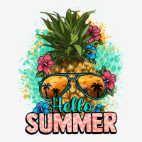 Hello Summer Pineapple Urban Heavy Tee | Teevron