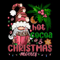 Pink Christmas Hot Cocoa And Christmas Movies Ladies Tee | Teevron