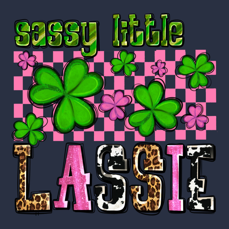 St. Patrick's Day Sassy Little Lassie Heavyweight Sweatshirt by OliviaCreatesArt | Teevron