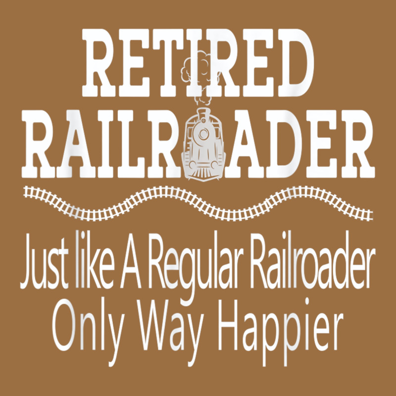 Mens Railroad Retirement Gifts For Men Vintage Tee by minhPixels | Teevron