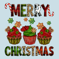 Merry Christmas Cupcakes Ladies Tee | Teevron
