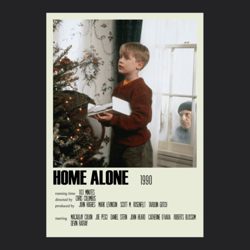 Home Alone Alternative Poster Art Movie Large (1) Classic . Vintage Tee by minhPixels | Teevron