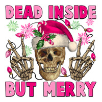 Dead inside but merry pink Christmas skeleton | Teevron