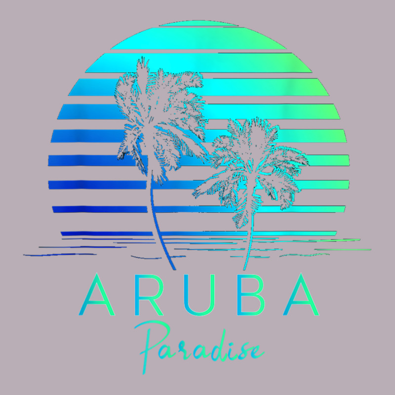 Vintage Aruba Beach Tropical Vibes Vacation Souvenir Gift Vintage Tee by minhPixels | Teevron