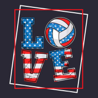 Love Usa Flag Volleyball Gifts For Volleyball Fans Teen T Shirt Vintage Tee | Teevron