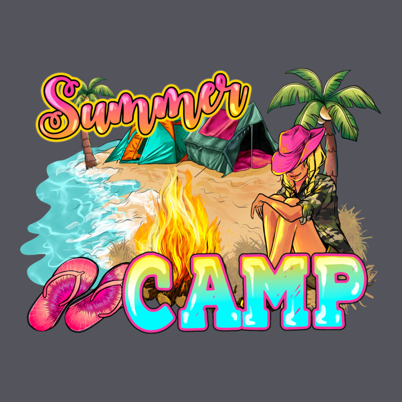 Summer Camp Vintage Hoodie by NancyCooperArtShop | Teevron