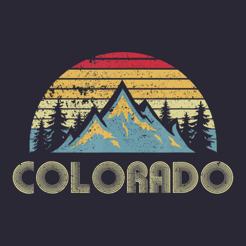 Colorado Retro Vintage Mountains Nature Hiking Vintage Tee by minhPixels | Teevron