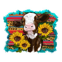 western cow sunflowers serape leopard | Teevron