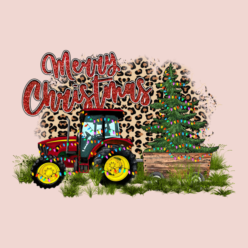 Merry Christmas Tractor Tree Premium Sweatshirt by CowhideDigitalArt | Teevron