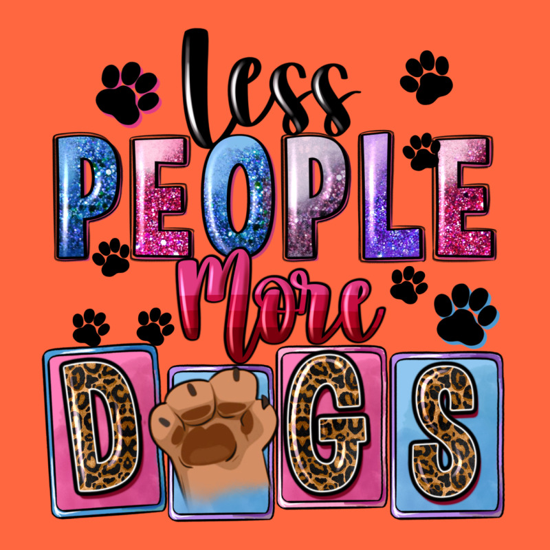 Less People More Dogs Premium Hoodie by FaDigitalArtStudio | Teevron