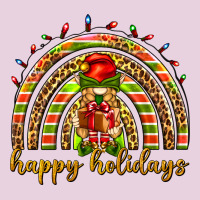 Happy Holidays Elf Gnome Ladies Tee | Teevron