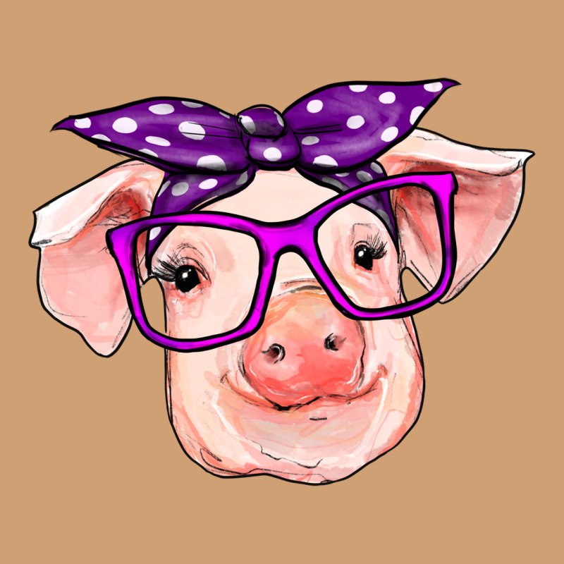 Pig With Bandana Vintage Tee by RanaPortraitStore | Teevron