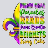 Mardi Gras Parades Beads French Quarter Beignets Zipper Hoodie | Teevron