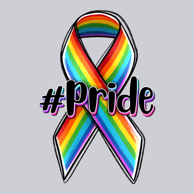 Pride Lgbtq Awareness Ribbon Heavyweight Sweatshirt by OliviaCreatesArt | Teevron
