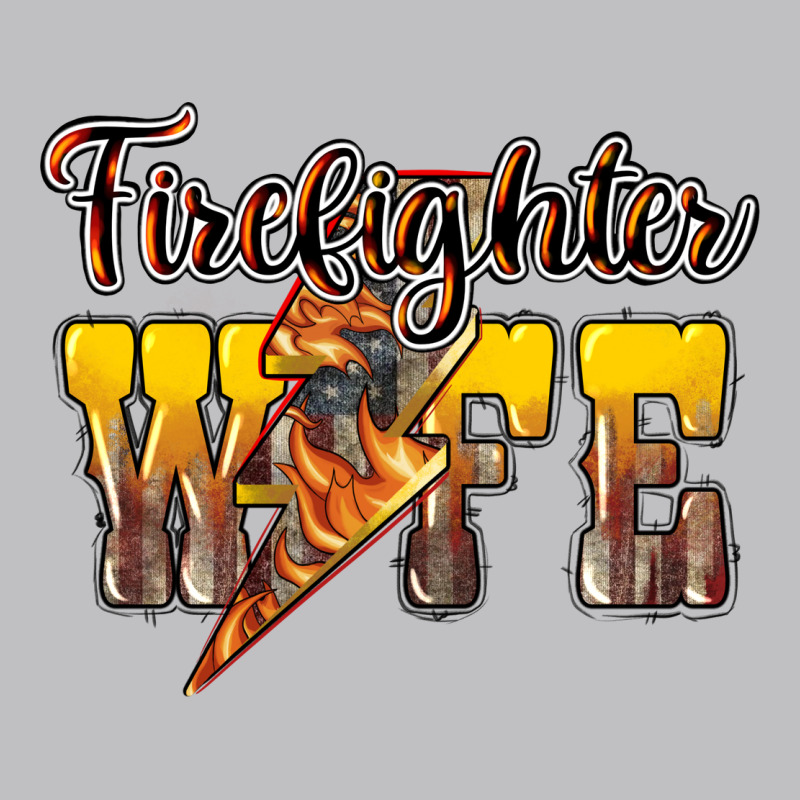 Firefighter Wife Lightning Bolt Long Sleeve Tee by HowdyJamesFarm | Teevron