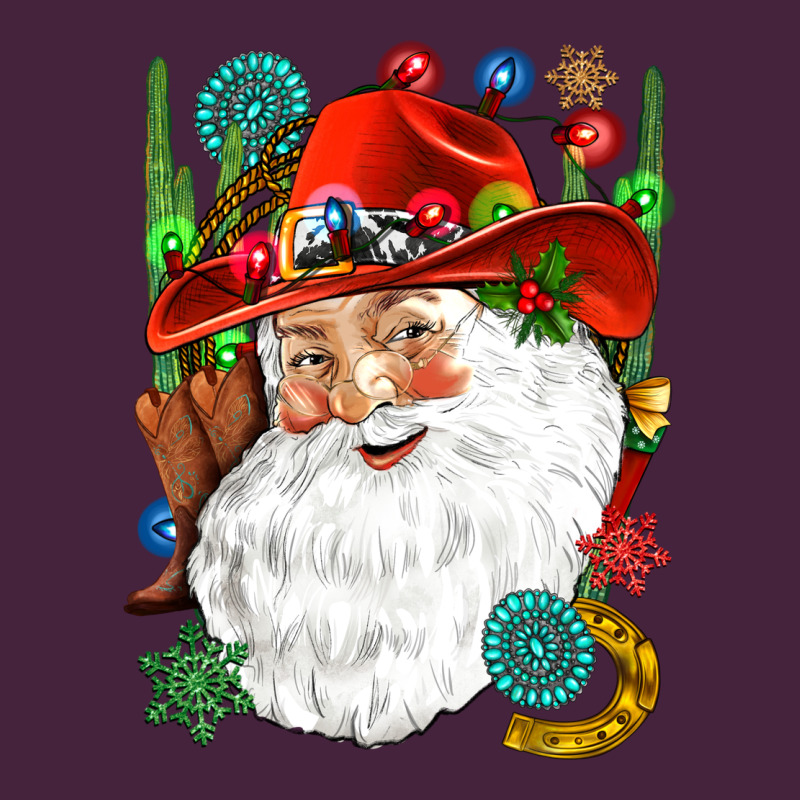 Cowboy Santa Premium Tee by NancyCooperArtShop | Teevron