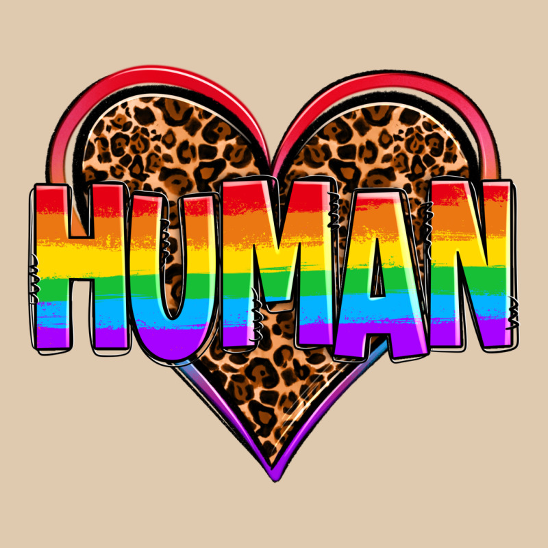 Lgbt Pride Human Heavyweight Sweatshirt by OliviaCreatesArt | Teevron