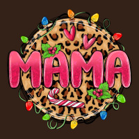 Mama Christmas Lights Heavy Core Tee | Teevron