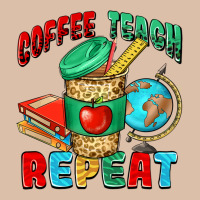 Coffee Teach Repeat Urban Heavy Tee | Teevron