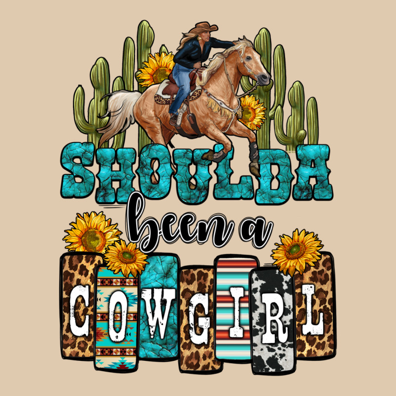 Shoulda Been A Cowgirl Heavyweight Sweatshirt by OliviaCreatesArt | Teevron