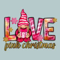 Love Pink Christmas Gnome Heavy Core Tee | Teevron