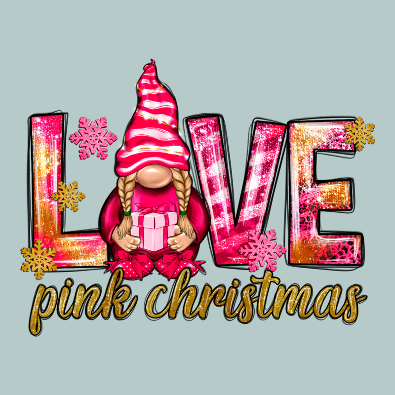 Love Pink Christmas Gnome Heavy Core Tee by NancyCooperArtShop | Teevron