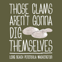 Clam Diggers Funny Quote Gift Long Beach Peninsula Vintage Tee | Teevron