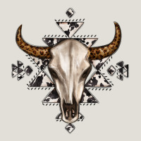 Bull Skull With Aztec Heavy Core Tee | Teevron