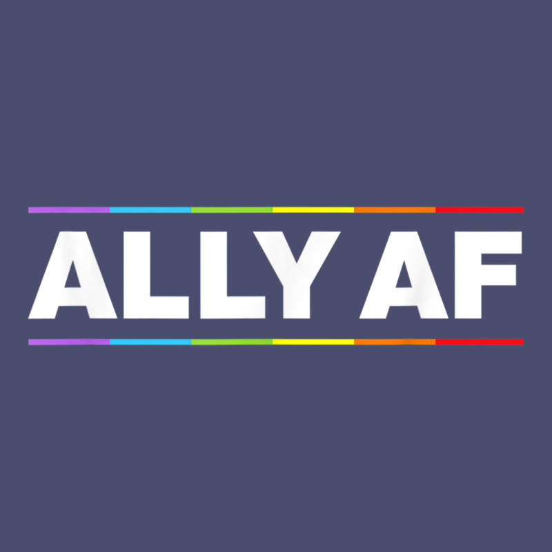 Ally Af Pride Rainbow Shirt  Proud Lgbtq Ally Tshirt Vintage Tee by minhPixels | Teevron