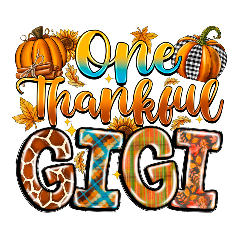 One Thankful Gigi Heavyweight Hoodie by CowhideDigitalArt | Teevron