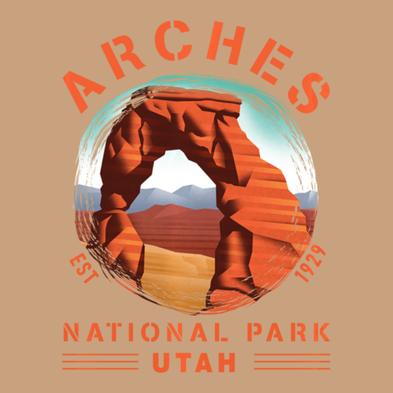 Cool Arches National Park Utah Vintage Tee by minhPixels | Teevron